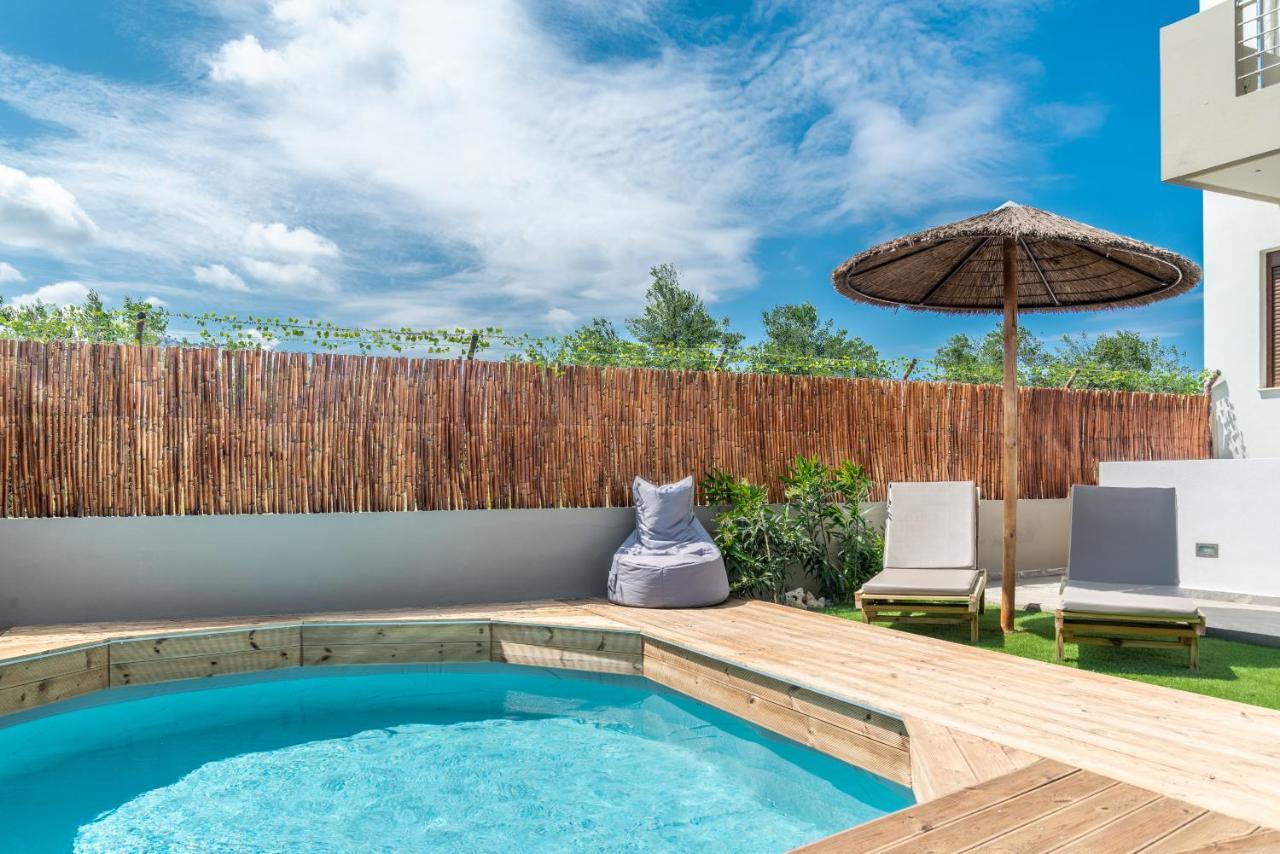 Gazi Modern House With Pool Near Beach מראה חיצוני תמונה