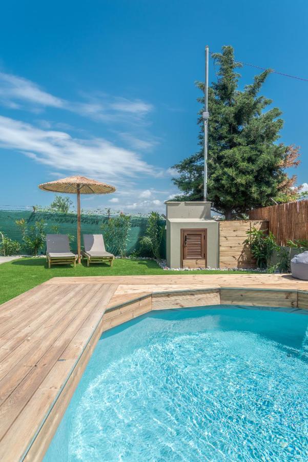 Gazi Modern House With Pool Near Beach מראה חיצוני תמונה