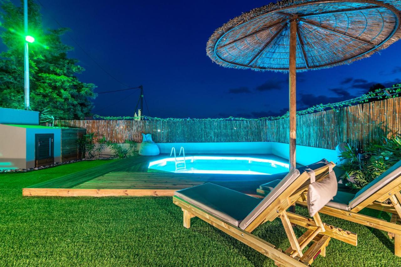 Gazi Modern House With Pool Near Beach מראה חיצוני תמונה